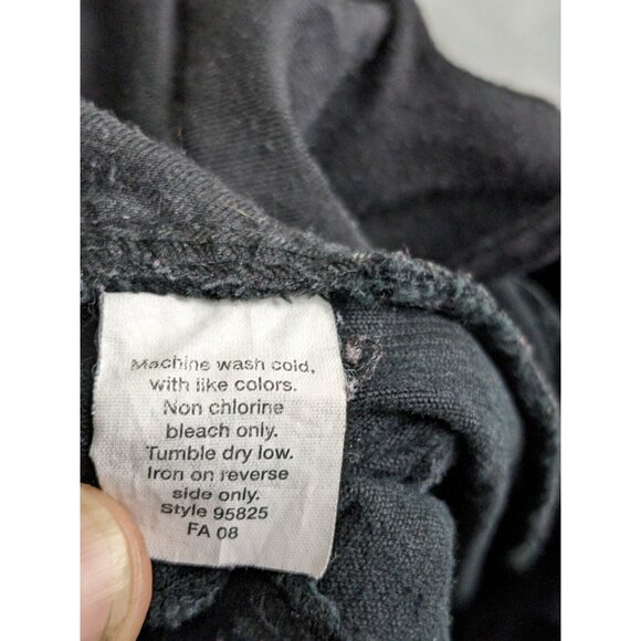 J.Crew Pants Black Corduroy Chino Cotton Bootcut Mid Rise Womens Size 8 - Picture 8 of 12